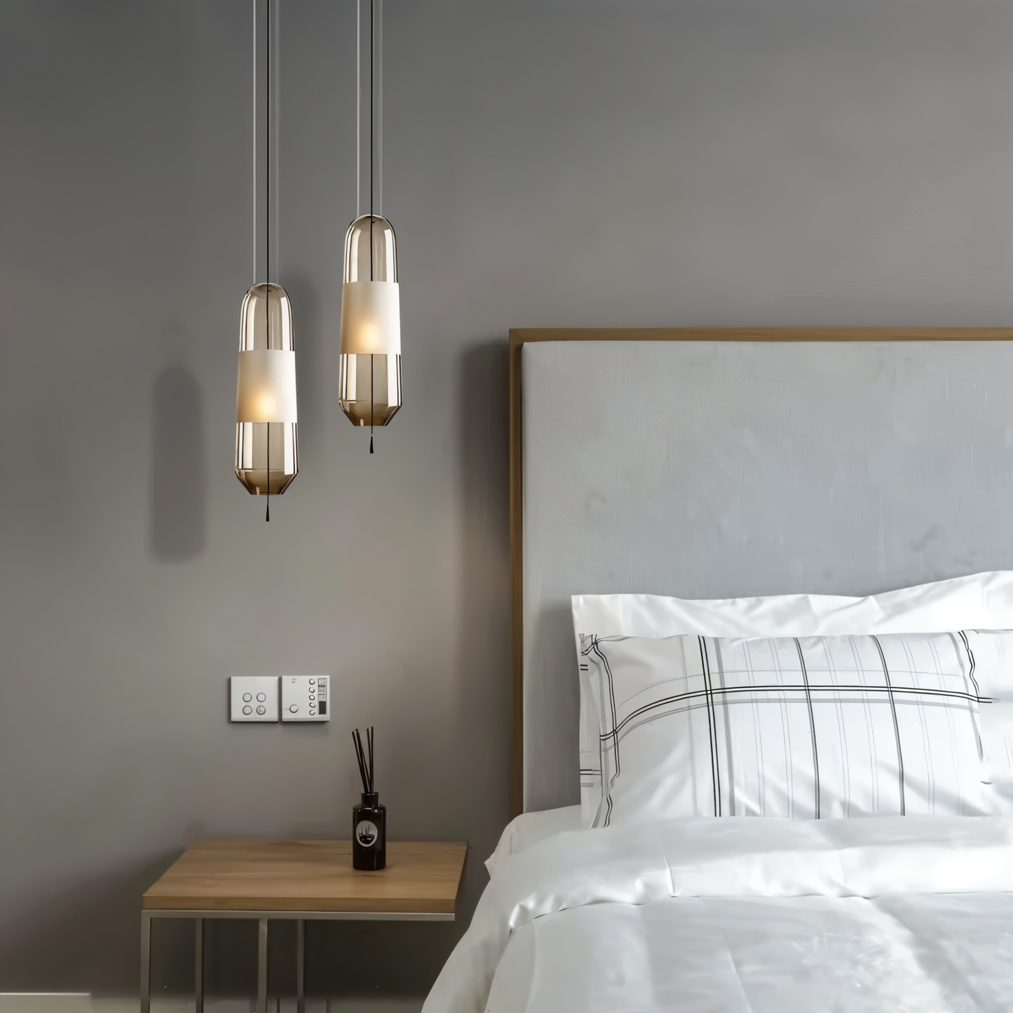 Vitraelon | Suspension Vintage en Verre Ouvert – Douille E14