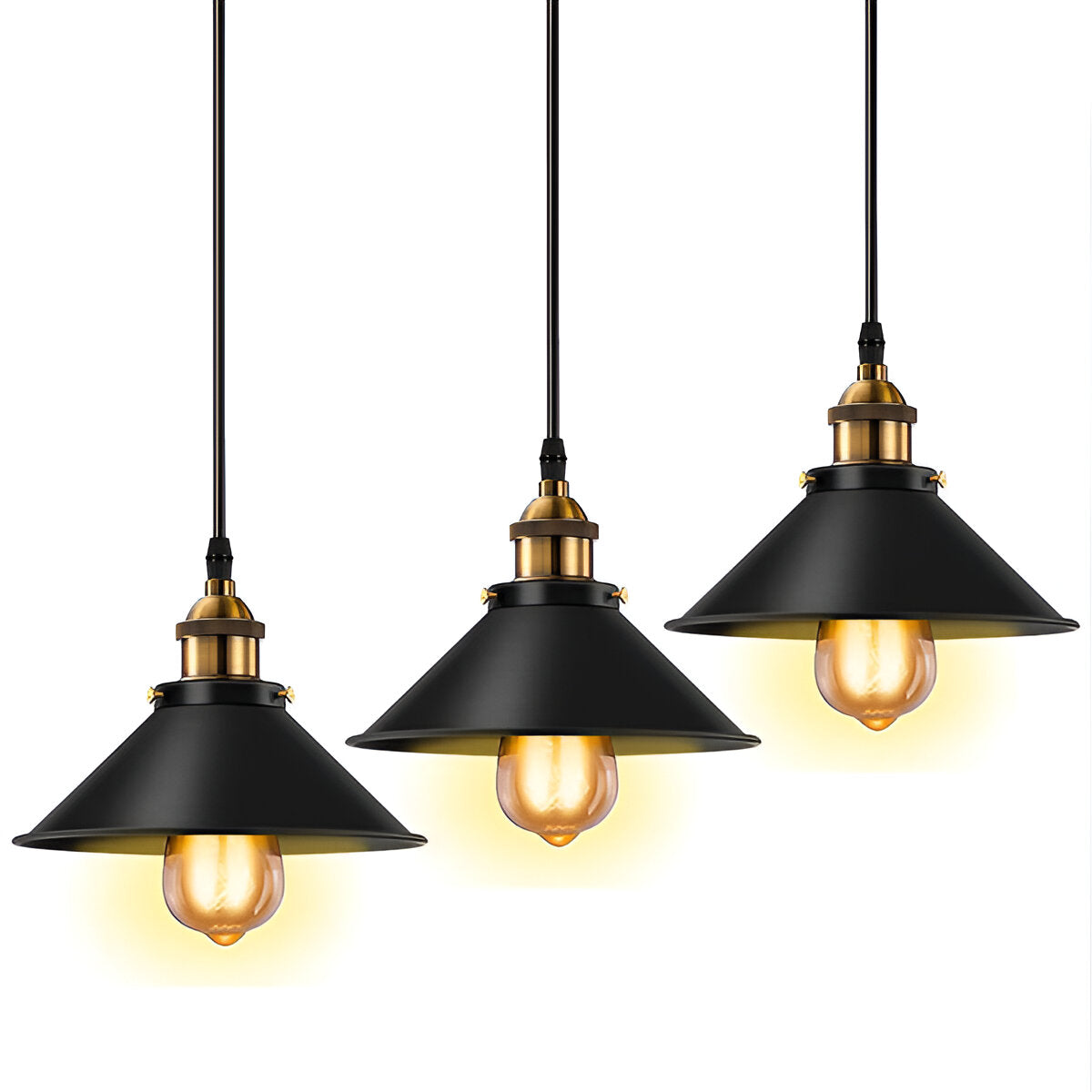 FunnDrop | Suspension Industrielle Rétro en Fer Forgé
