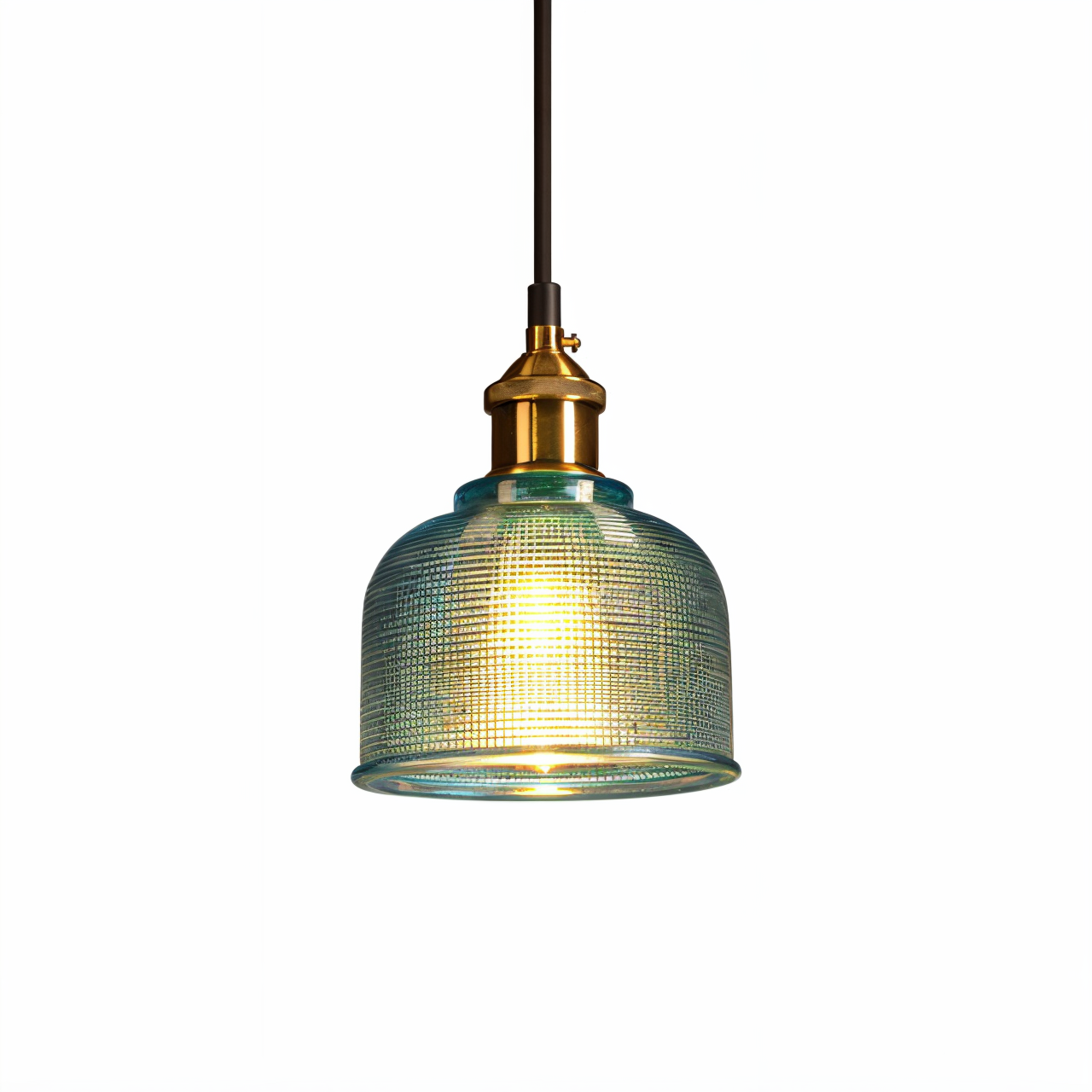 ColoraBell – Retro hanglamp van gekleurd glas