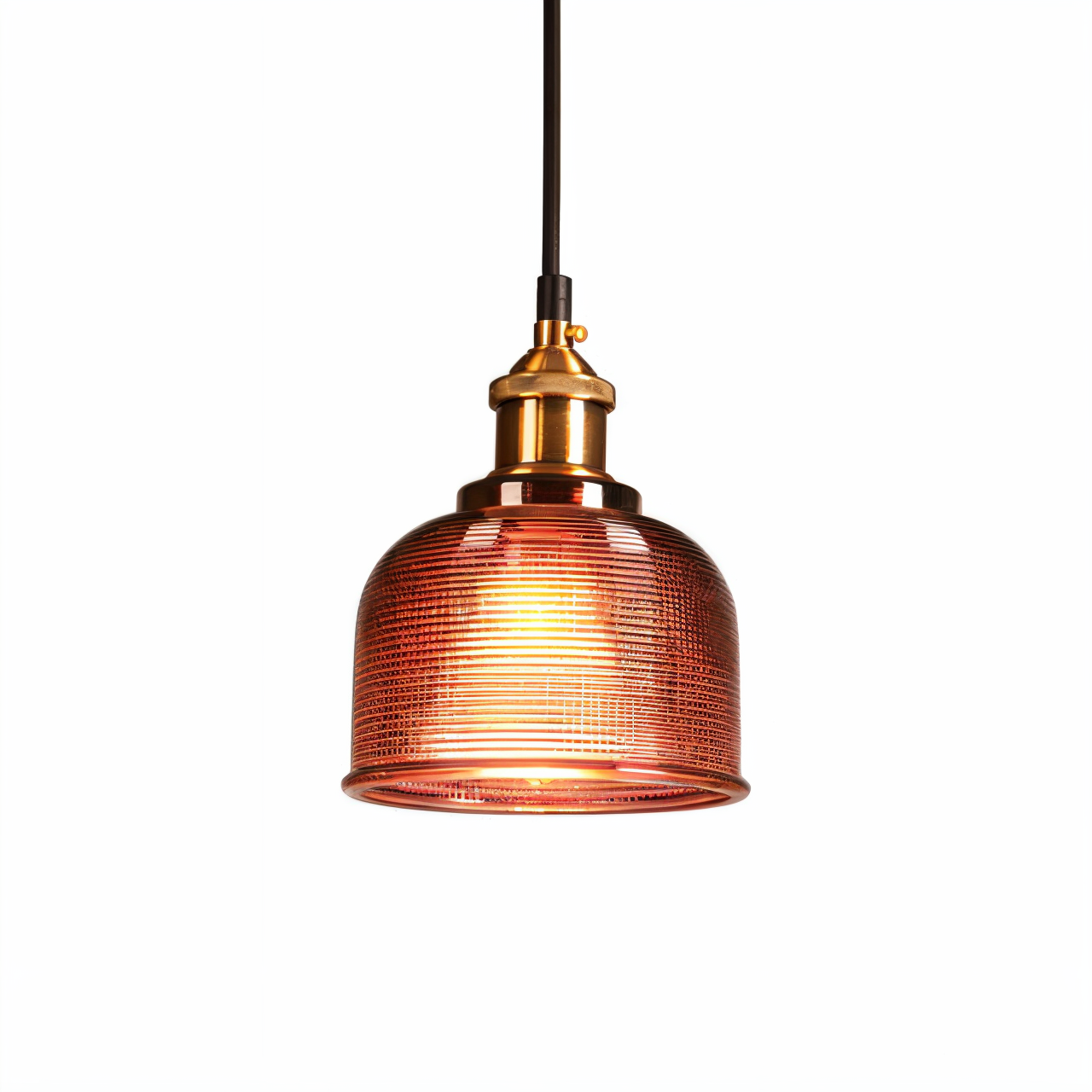 ColoraBell – Retro hanglamp van gekleurd glas