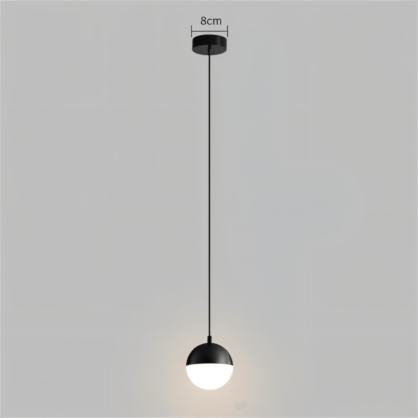 Lustréa | Sferische Kristallen Hanglamp – Goud & Zwarte Afwerking