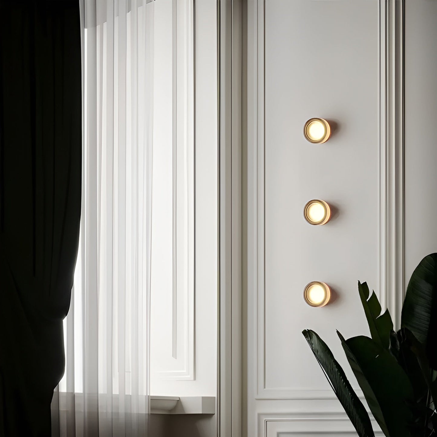 Opaline Nordique – LED wandlamp in hedendaagse gelei
