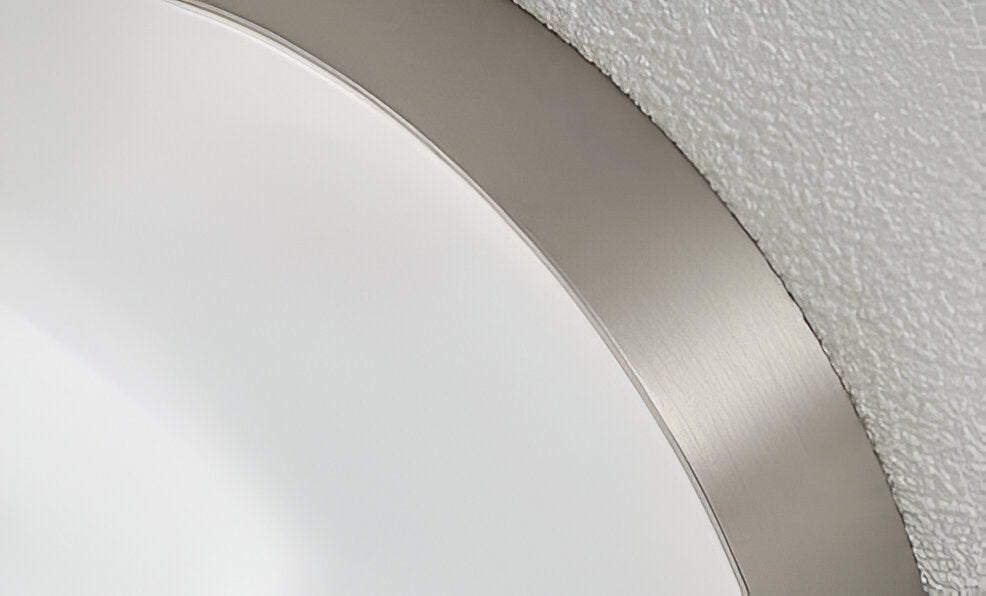 Amberlo | Ronde Wandlamp van Geribbeld Glas – Amber & Wit