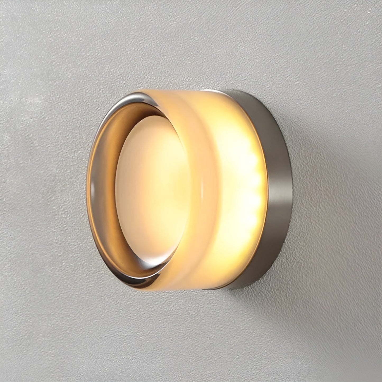 Opaline Nordique – LED wandlamp in hedendaagse gelei