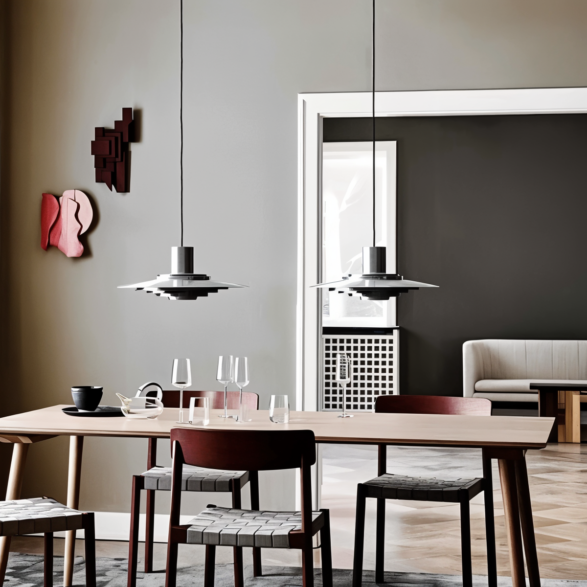 LayerLume – Suspension Scandinave à Étages