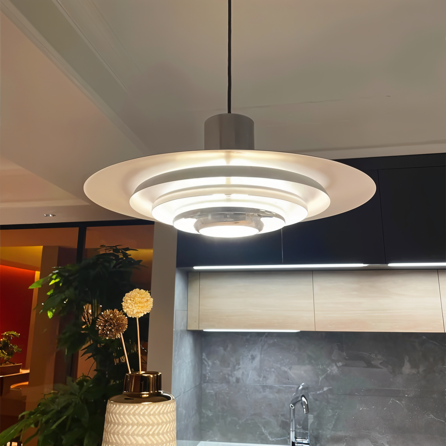 LayerLume – Suspension Scandinave à Étages
