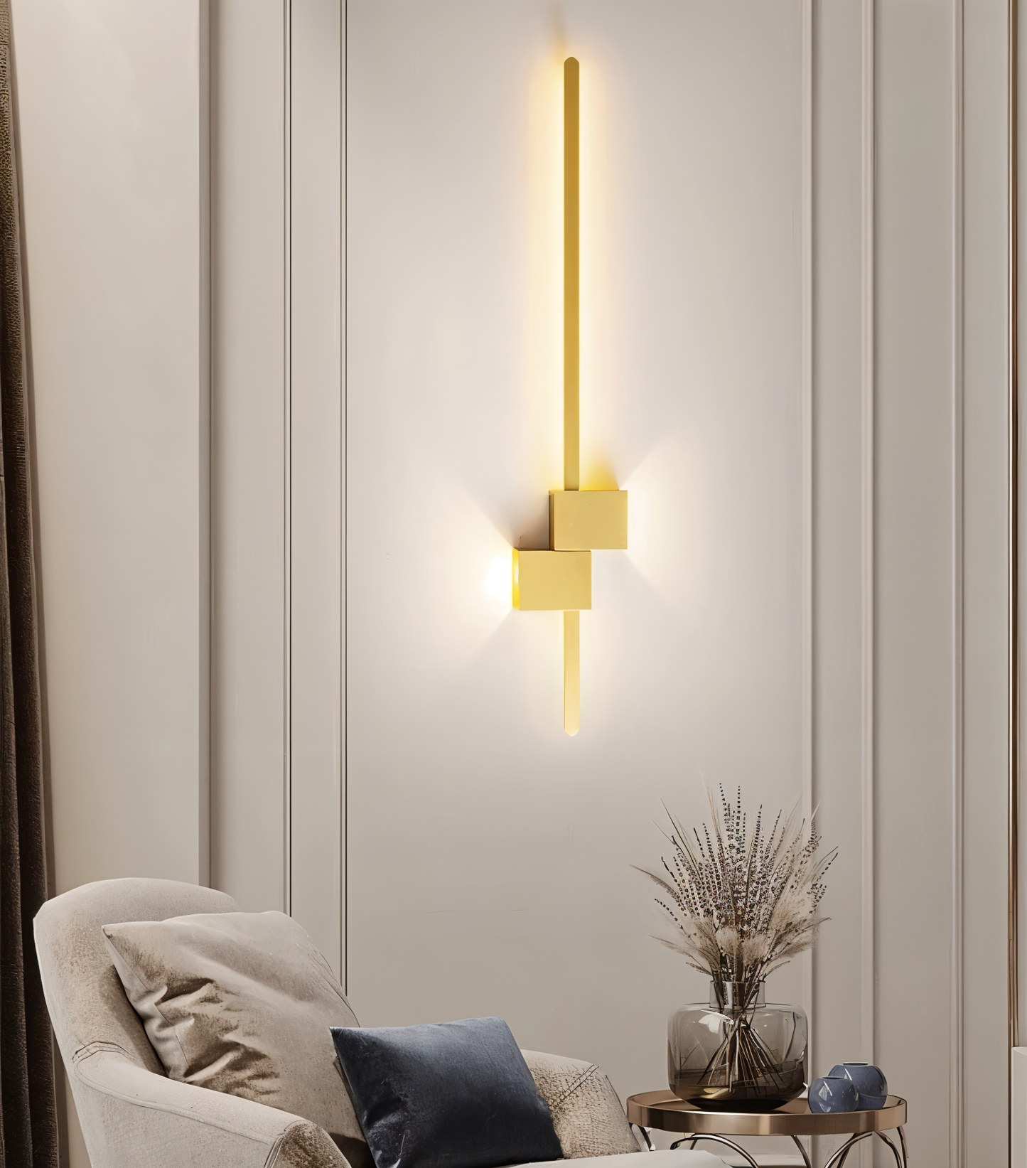SleekLine – Inbouw wandlamp voor verfijnde sfeerverlichting van trappen