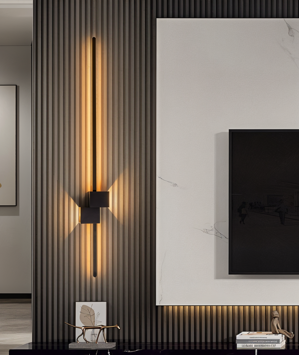 SleekLine – Inbouw wandlamp voor verfijnde sfeerverlichting van trappen
