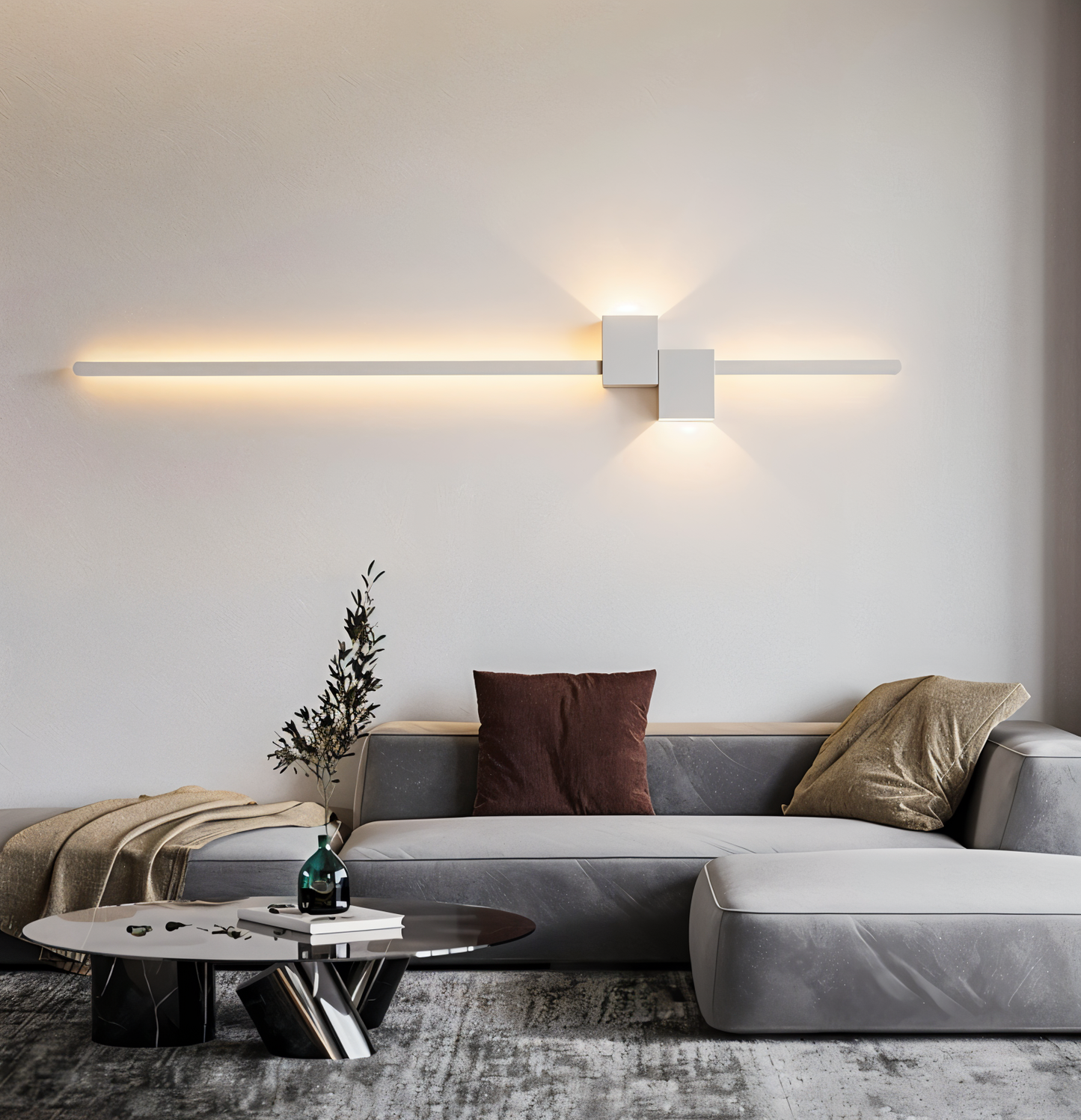 SleekLine – Inbouw wandlamp voor verfijnde sfeerverlichting van trappen