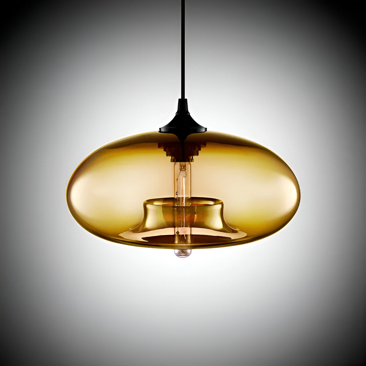 JoyPop – Vintage glazen decoratieve hanglamp