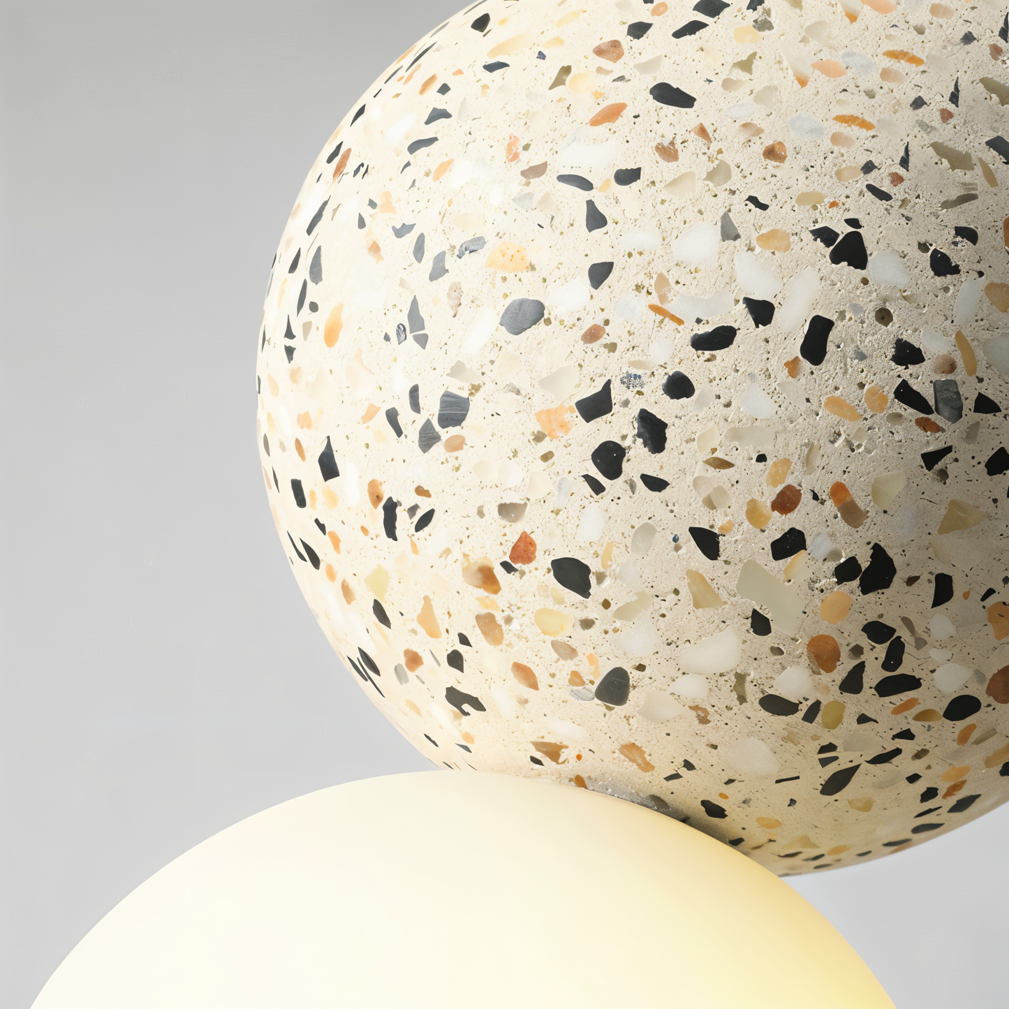 Gemilux | Dubbele glazen bol hanglamp – elegante verlichting voor eetkamer