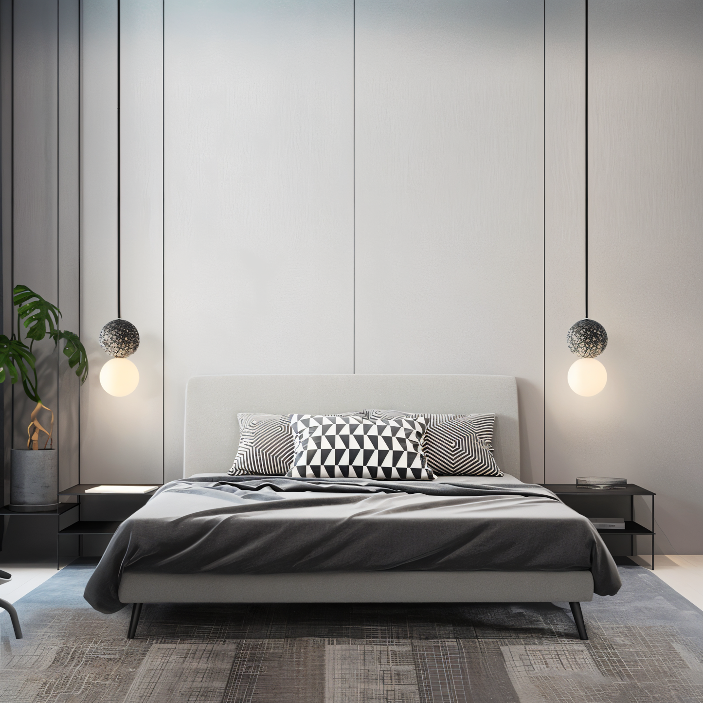 Gemilux | Dubbele glazen bol hanglamp – elegante verlichting voor eetkamer