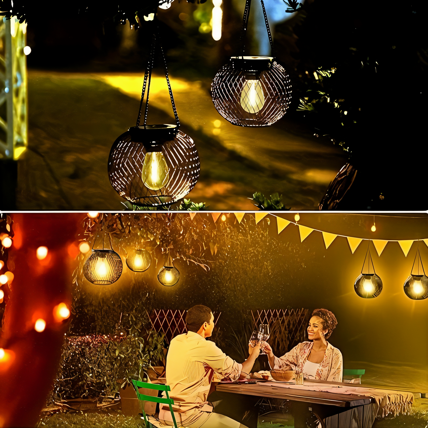 SOLVANTA GLOW – waterdichte buiten zonne-ophanging