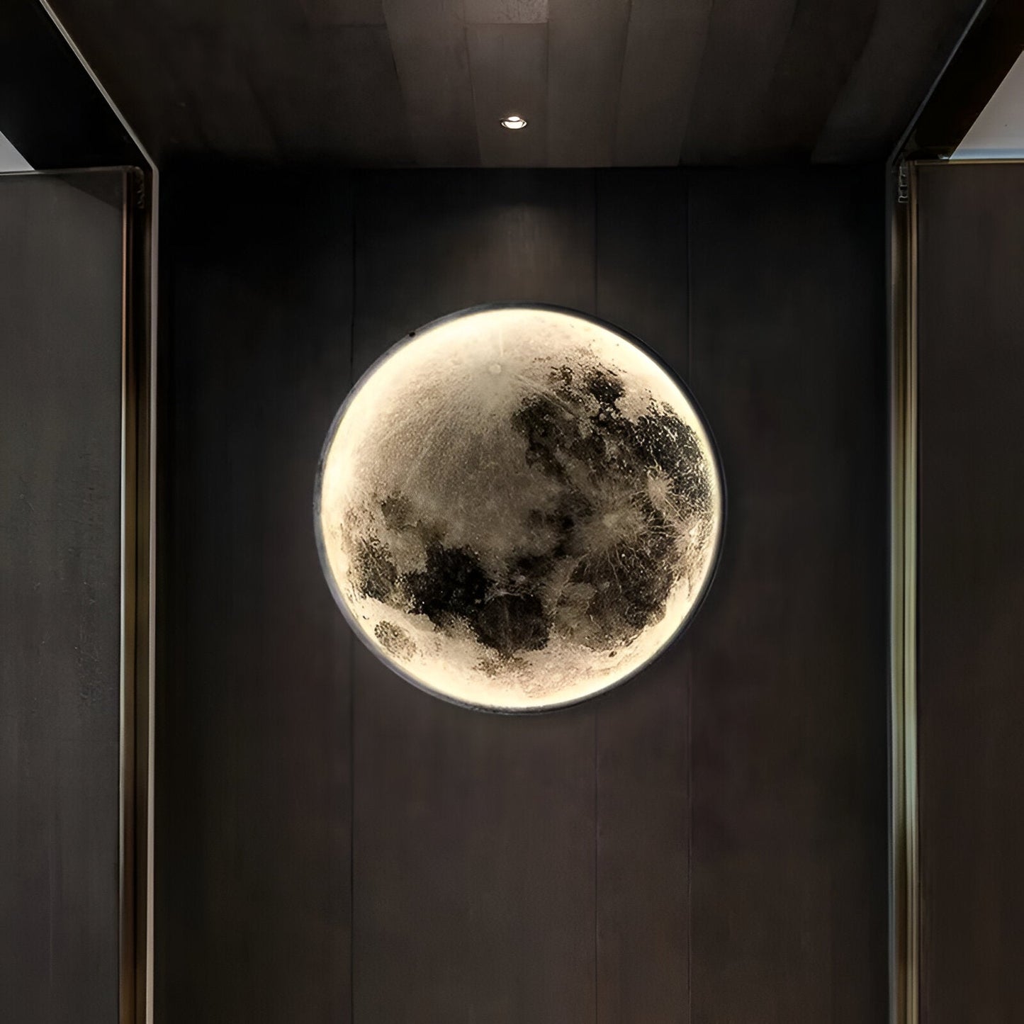 MoonSculpt – 3D muurdecoratie in de vorm van een maan, verstelbaar en dimbaar
