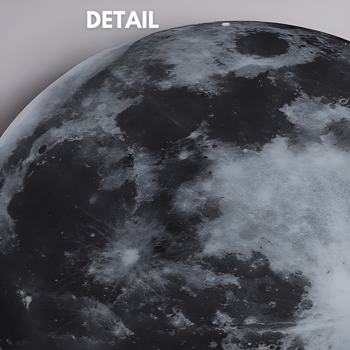 MoonSculpt – 3D muurdecoratie in de vorm van een maan, verstelbaar en dimbaar