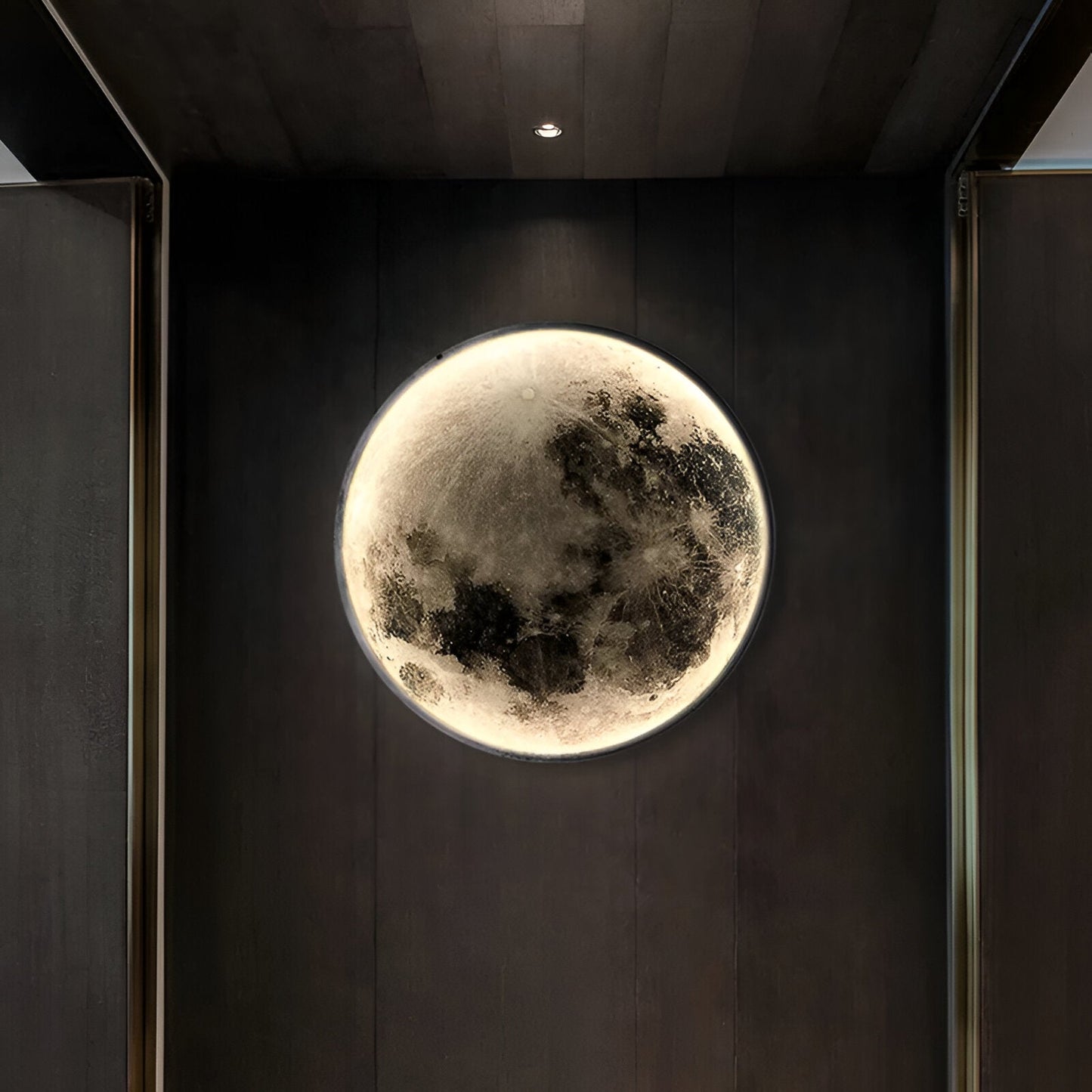 MoonSculpt – 3D muurdecoratie in de vorm van een maan, verstelbaar en dimbaar