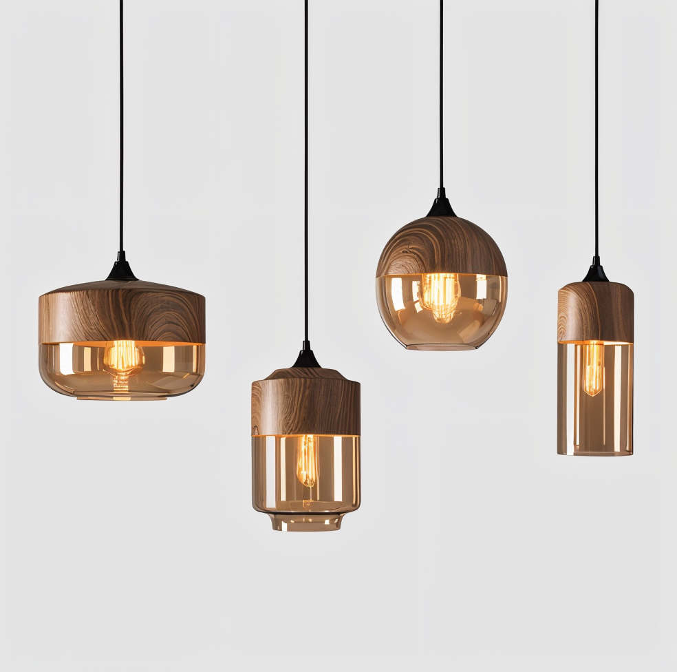 ScandiShine – Moderne Loft-Retro Hanglampen van Glas