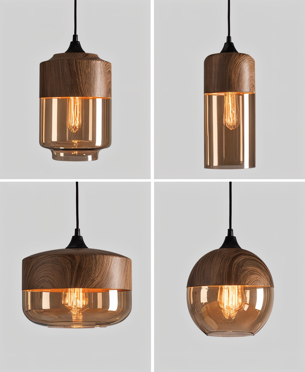 ScandiShine – Moderne Loft-Retro Hanglampen van Glas