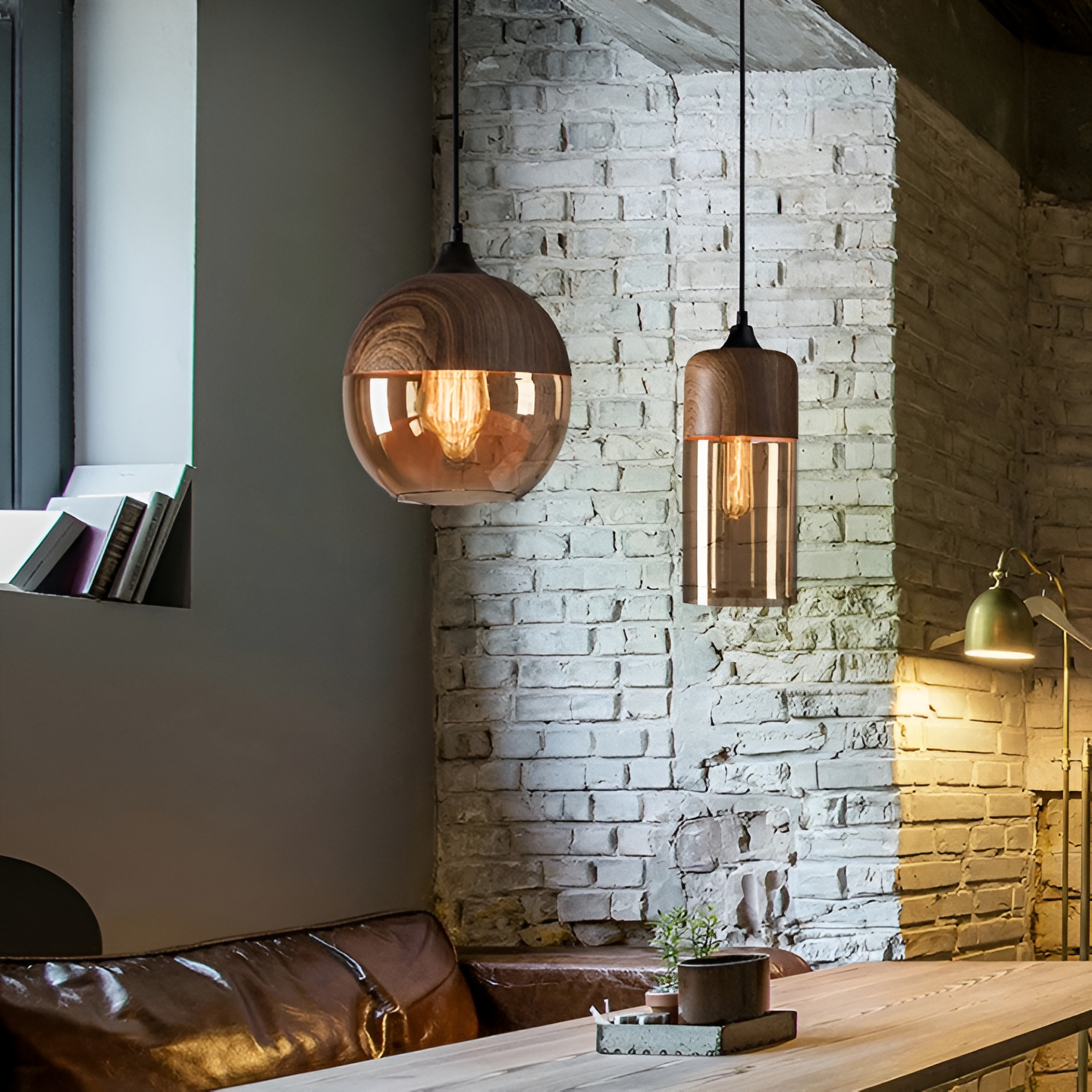 ScandiShine – Moderne Loft-Retro Hanglampen van Glas