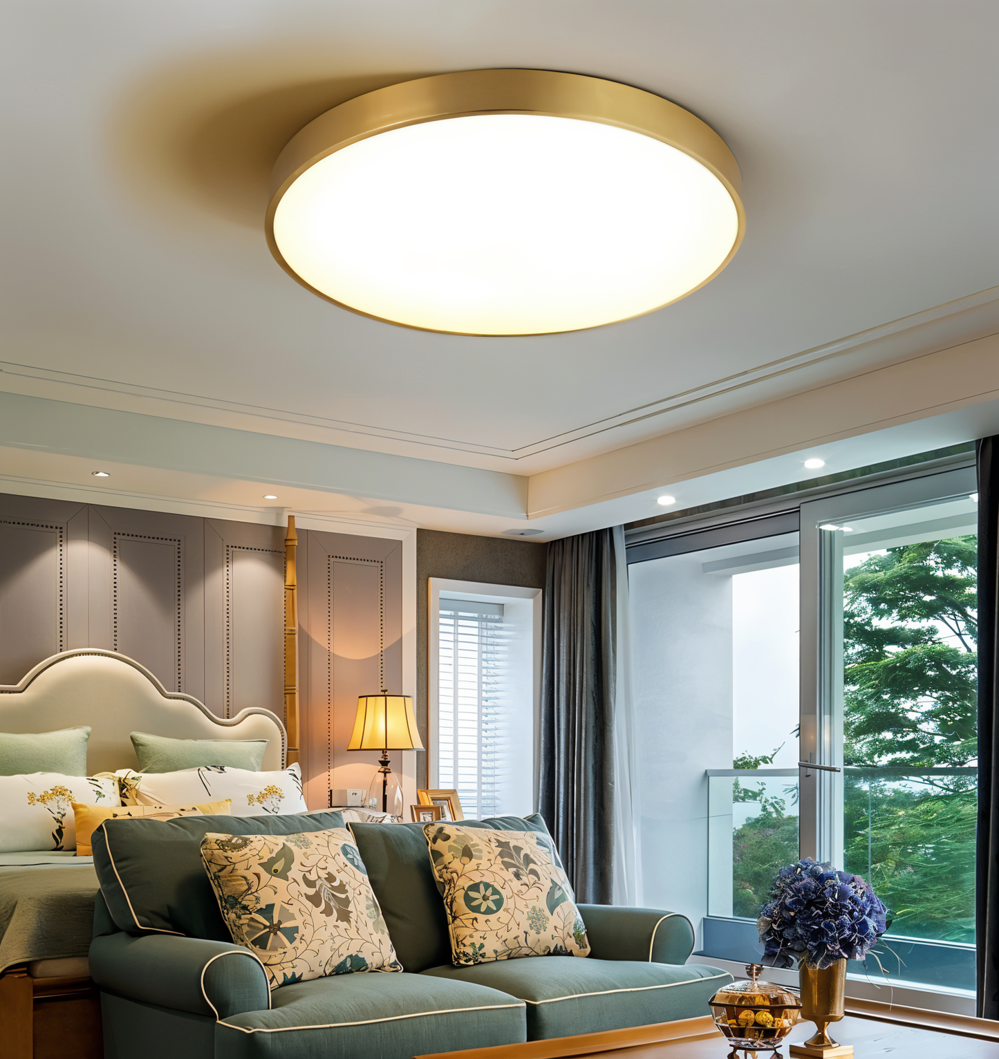 Veloura | Ultradunne Ronde LED Plafondlamp – Macaron Design