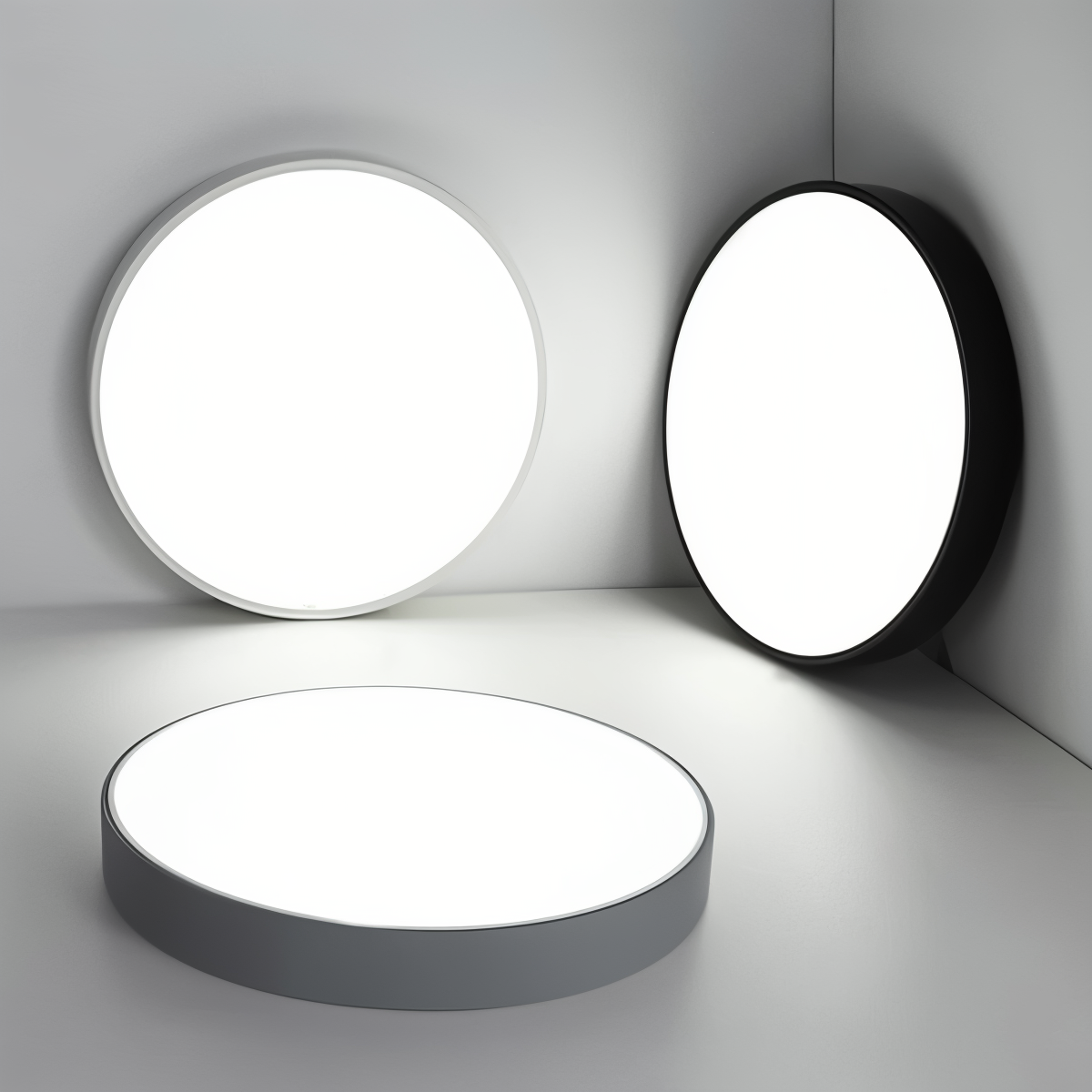 Veloura | Ultradunne Ronde LED Plafondlamp – Macaron Design