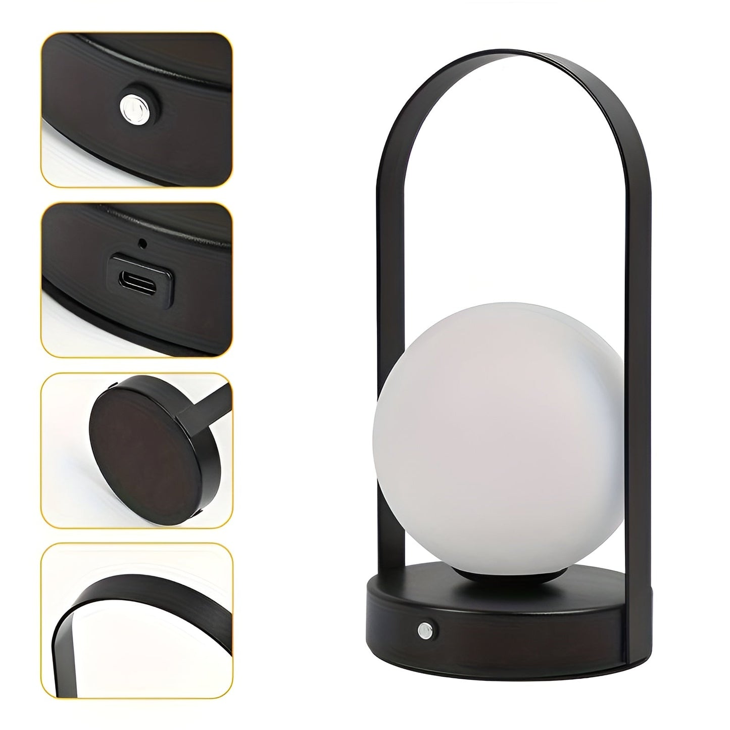 Luminora – Draadloze LED Tafellamp met Modern Design