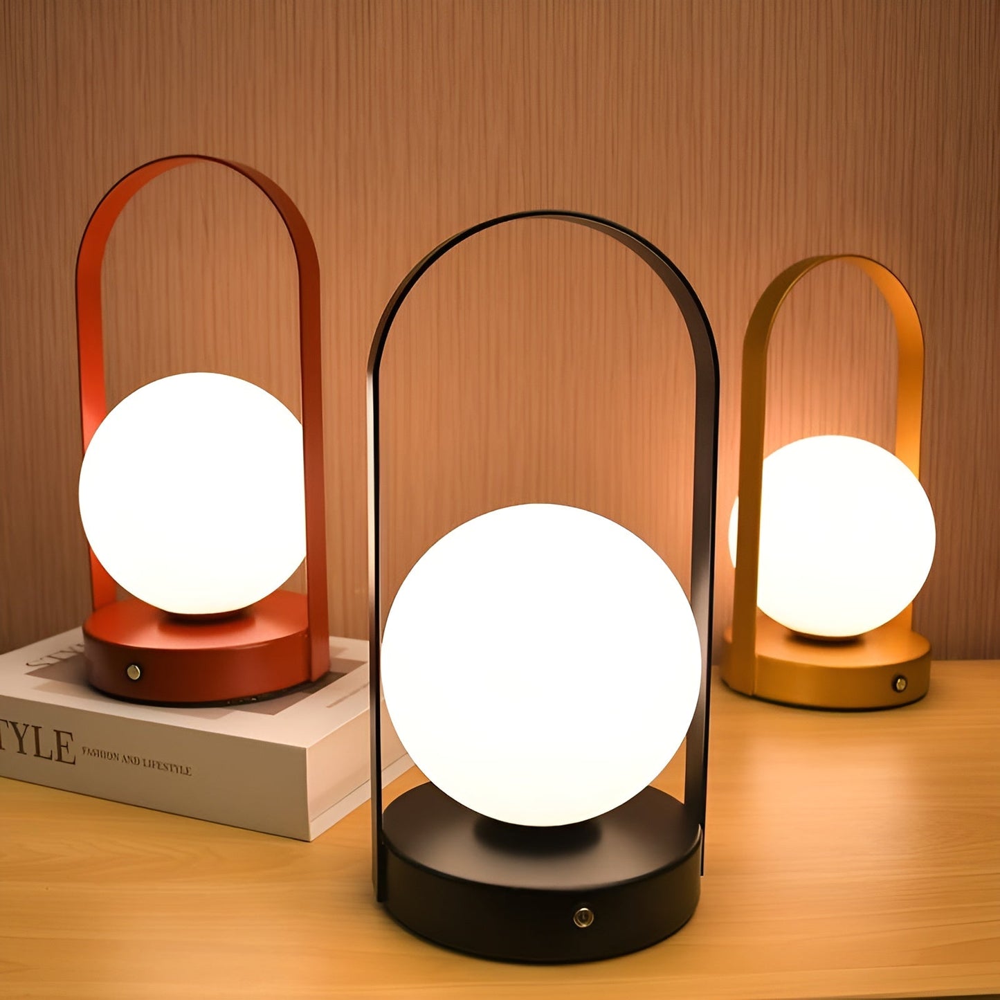 Luminora – Draadloze LED Tafellamp met Modern Design
