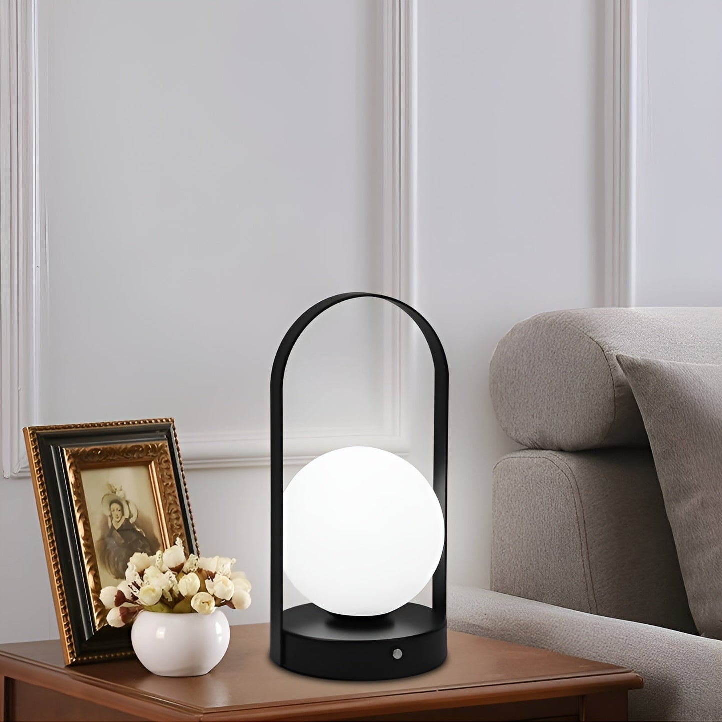 Luminora – Draadloze LED Tafellamp met Modern Design
