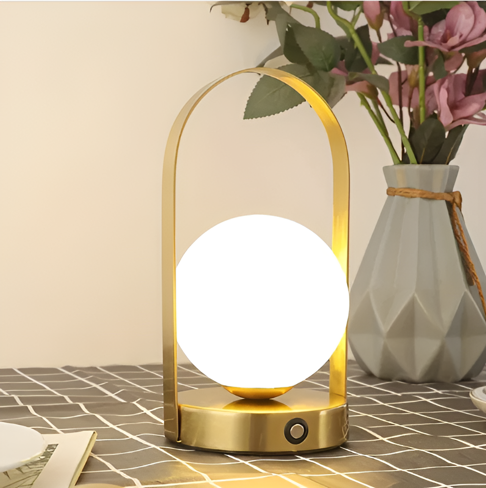 Luminora – Draadloze LED Tafellamp met Modern Design