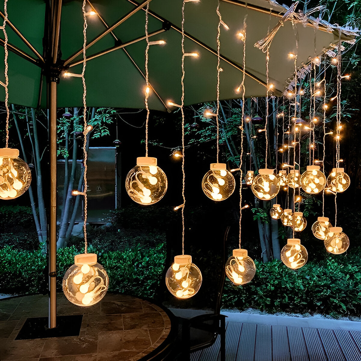 LUMORA TWIST – Waterdichte LED-zonneguirlande