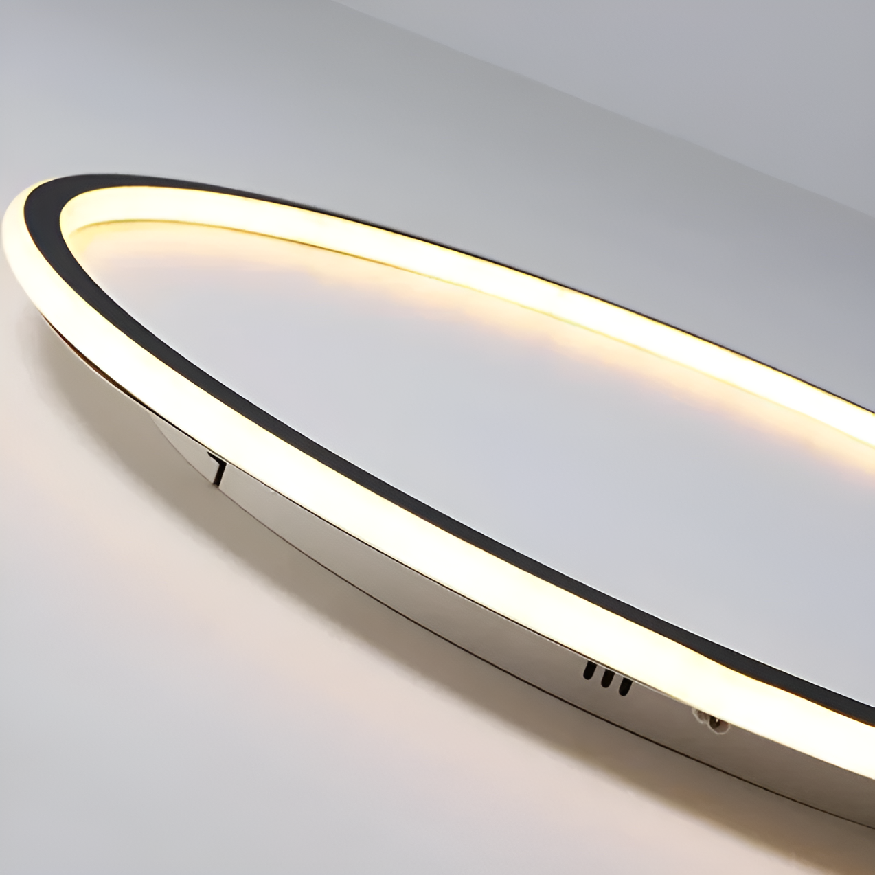 Orbella | Ronde dimbare LED-plafondlamp van glas en metaal