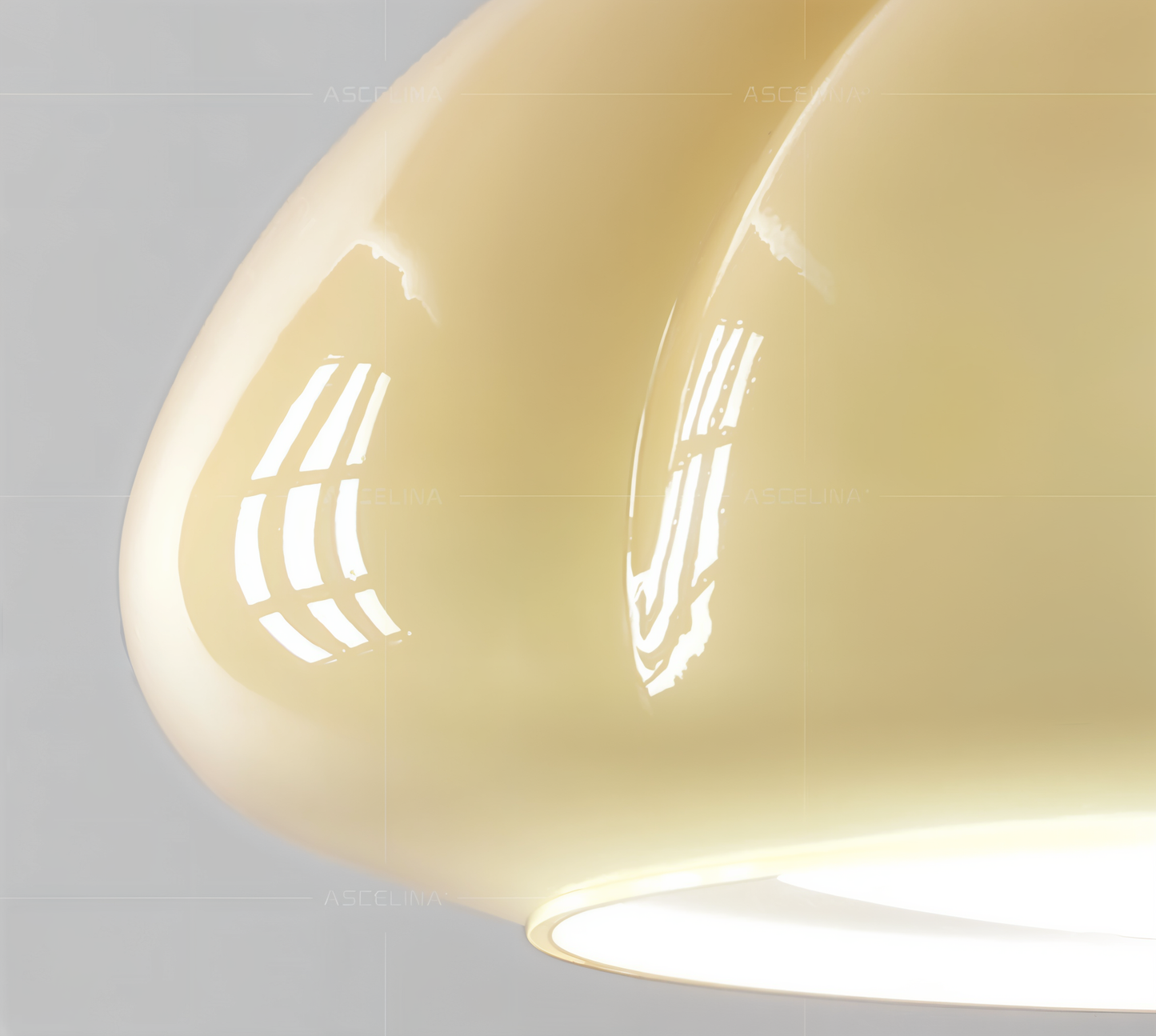 Gourmelle | Retro Pompoen Hanglamp in Glas en Hout – Natuurlijk Noord-Europees Stijl