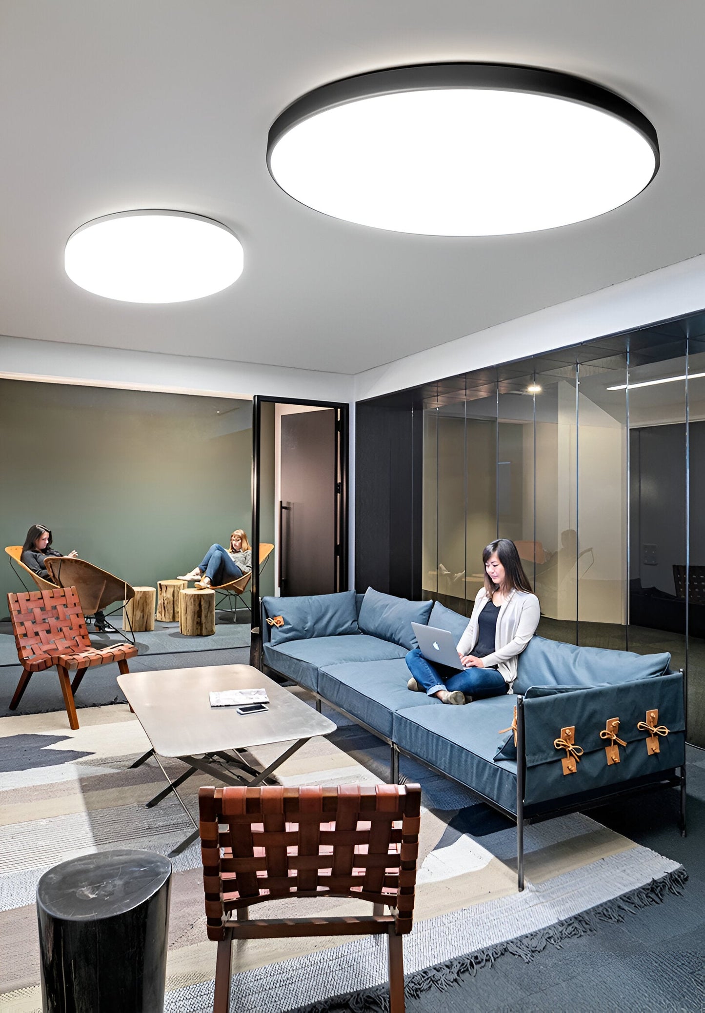 SlimCirc | Extra-dunne Ronde LED Plafondlamp – Stof- en Insectenbestendig