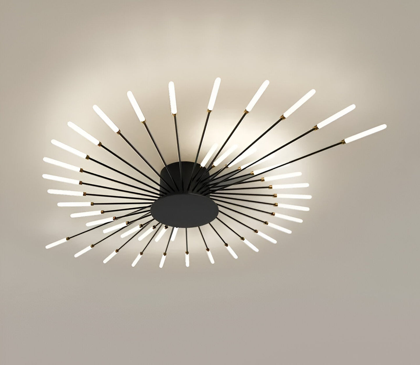SpiraBright | LED Plafondlamp Noord-Europees met Vuurwerk Design