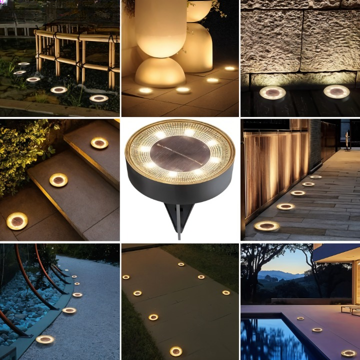 LumoraTwin – Duo de Lampes Solaires LED Extérieures
