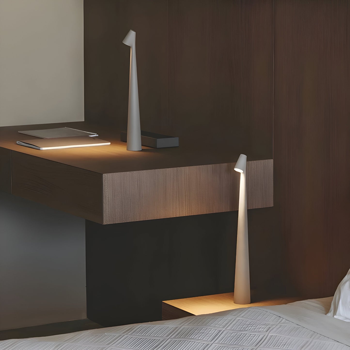 WhimsiGlow – Elegante Draadloze LED Lamp met Dimmer