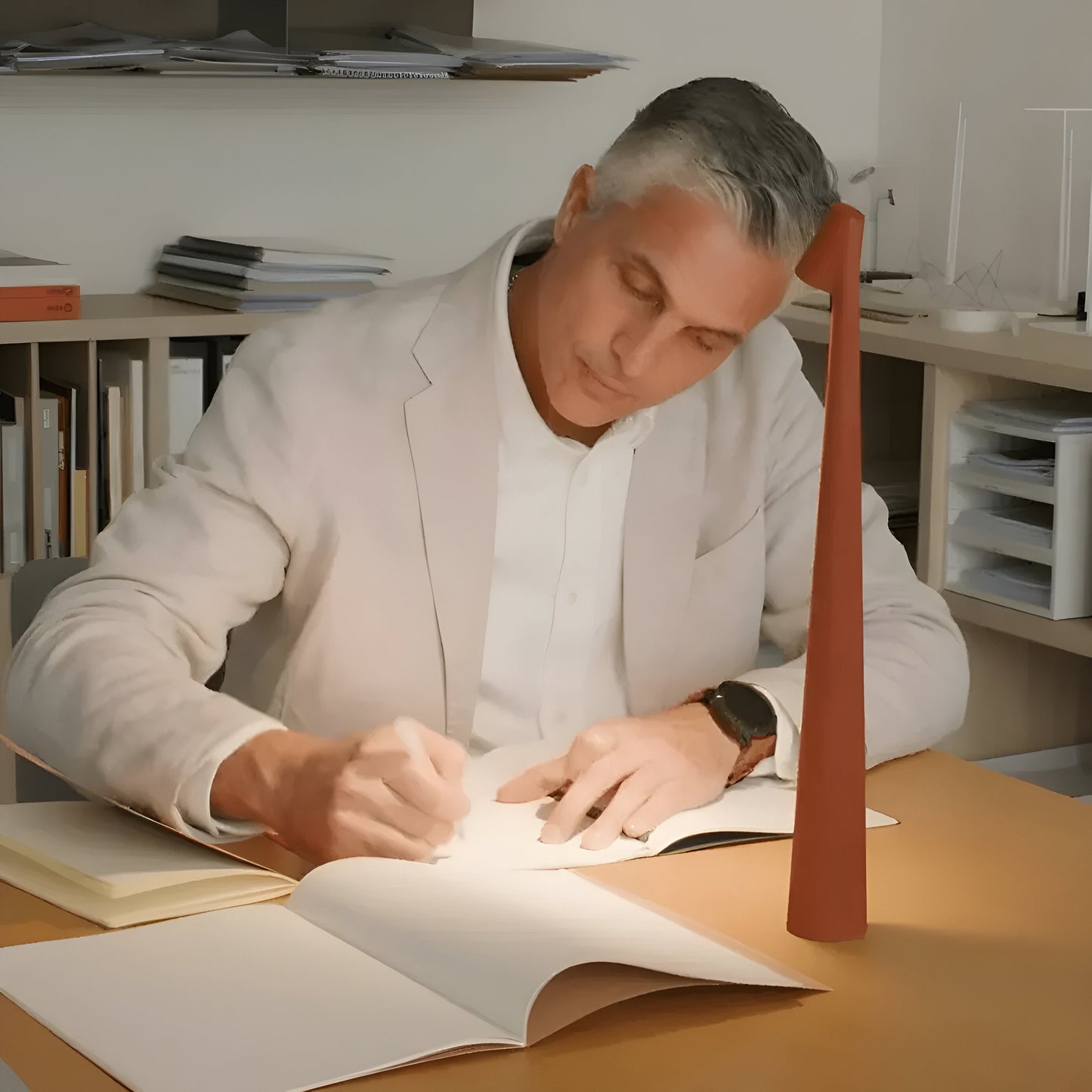 WhimsiGlow – Elegante Draadloze LED Lamp met Dimmer
