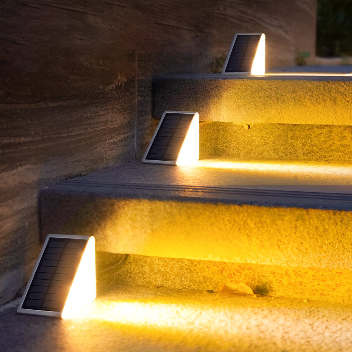 TriLumis – Set van 2 of 6 Driehoekige Zonne-Spotlights IP67