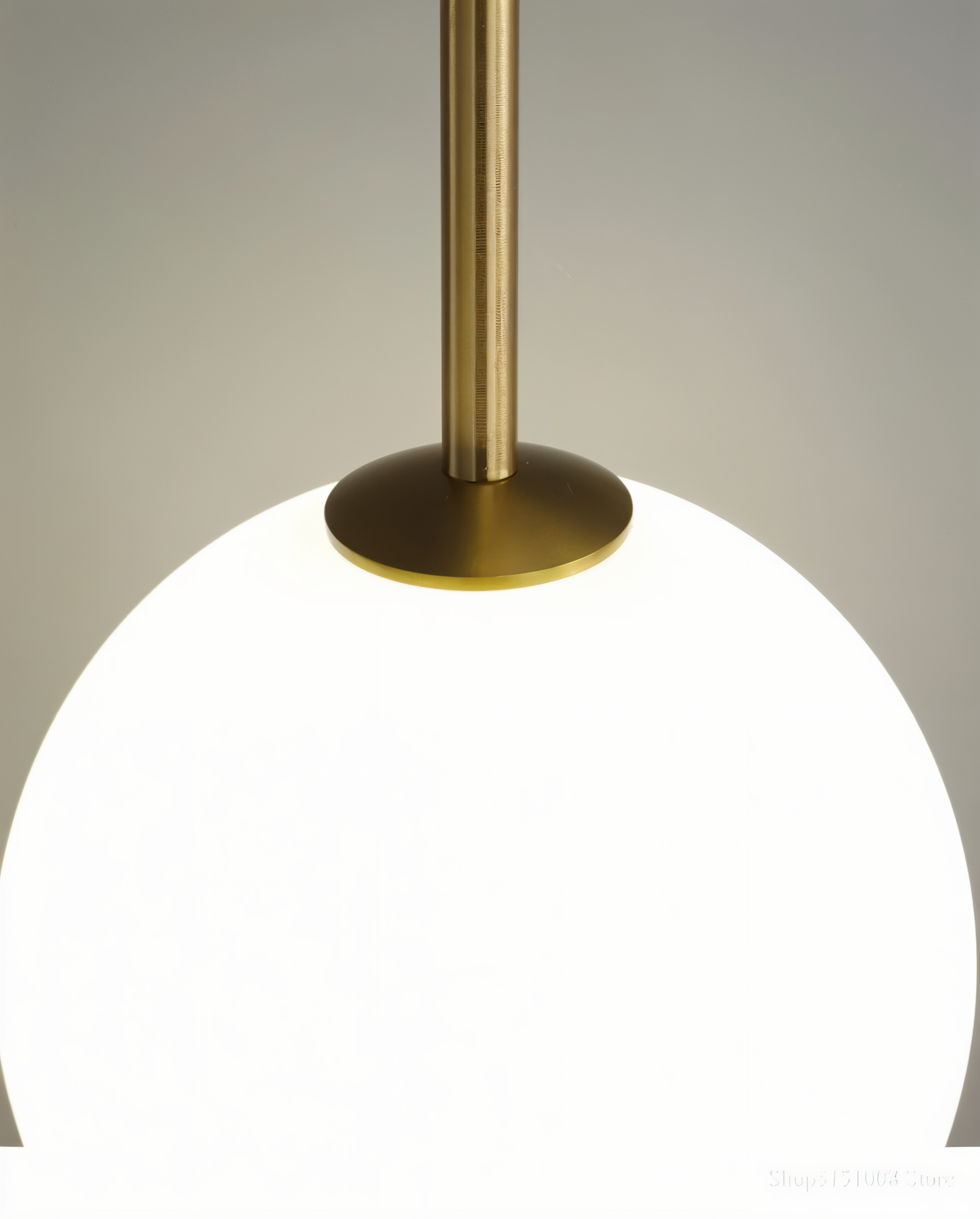 Lunaris | Suspension Verticale avec Globes en Verre Opalin – LED Intégrée