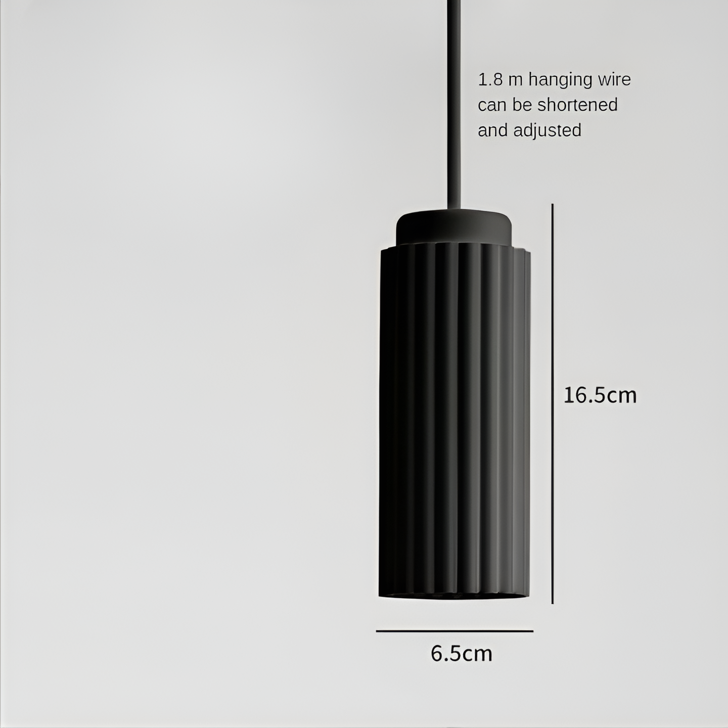 GlassoWave | Cilindrische ophanging van glas en metaal in Scandinavisch design