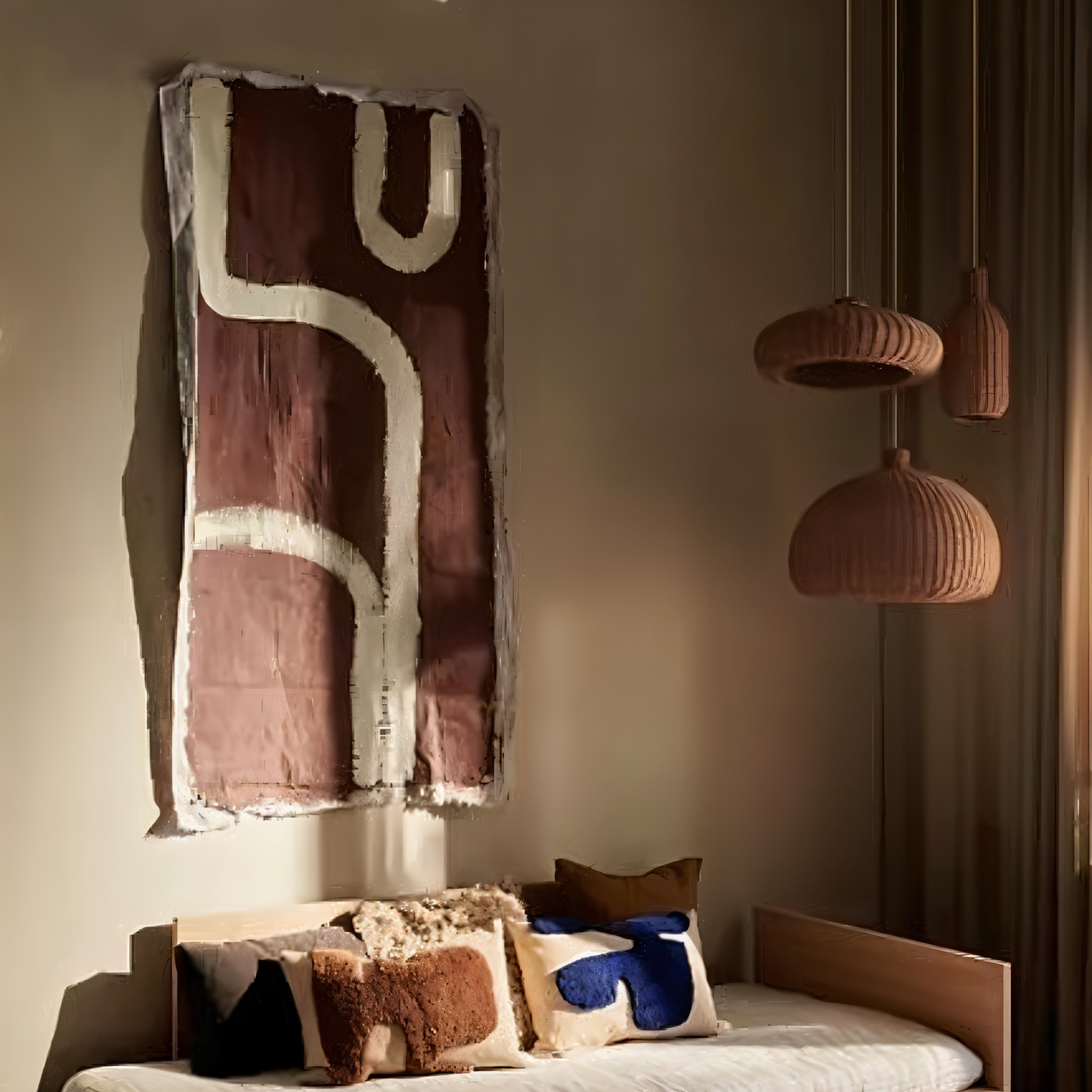 Solbaya | Suspension Artisanale en Rotin Tressé – Style Vintage Naturel