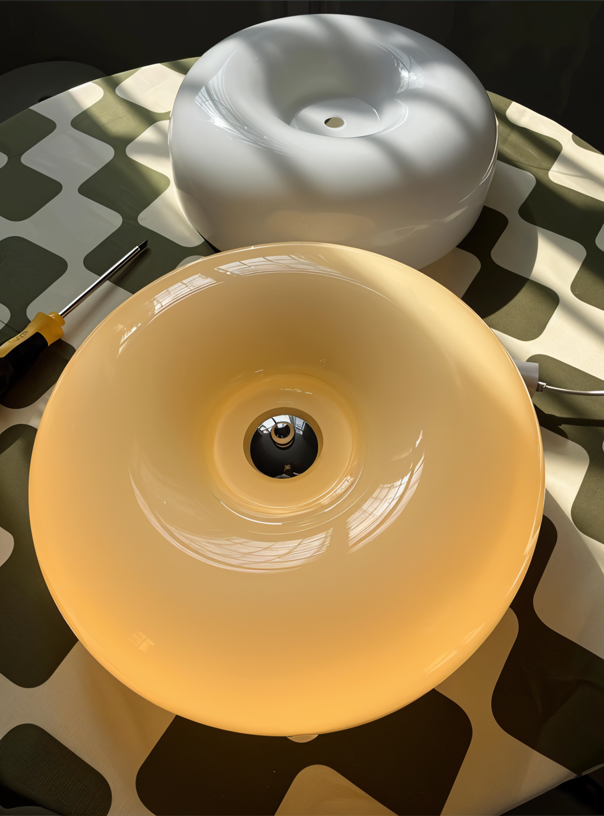 NordicDough – Plafondlamp Donut Crème
