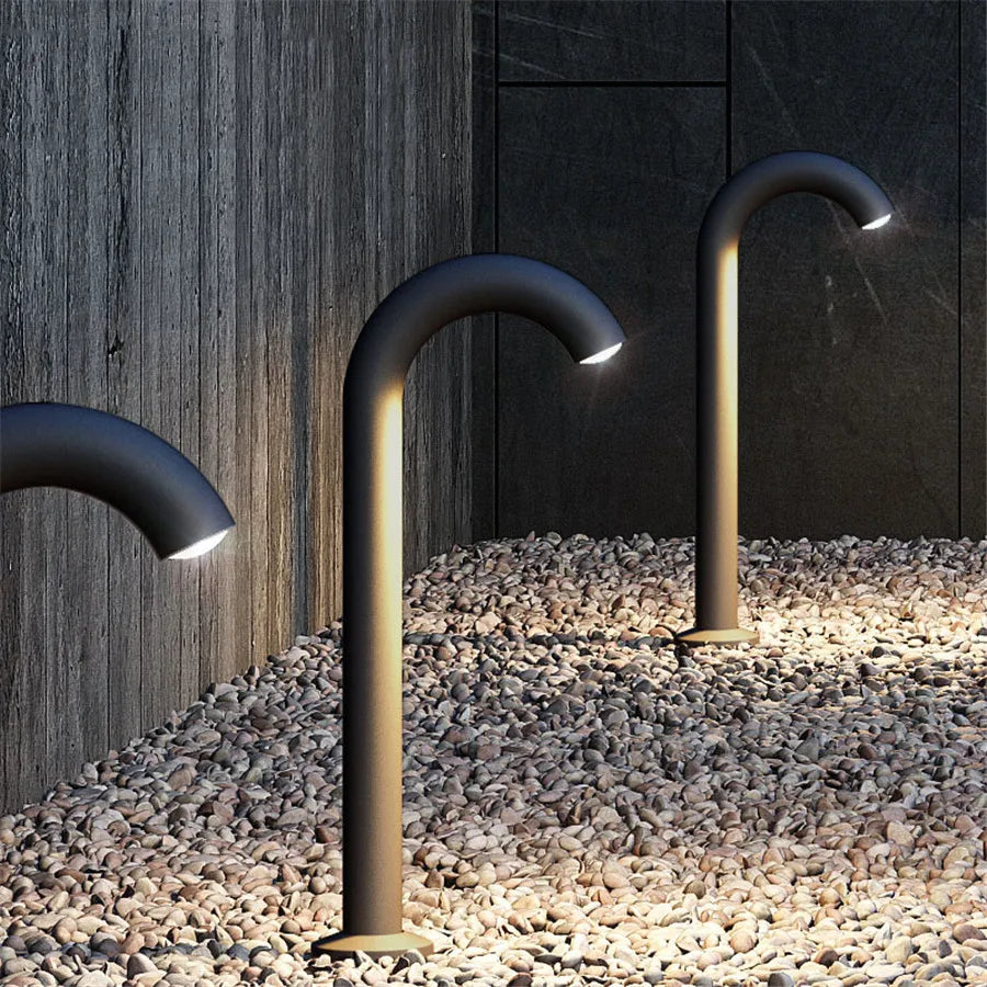 CASTORA BLAZE – Moderne buitenlamp van aluminium