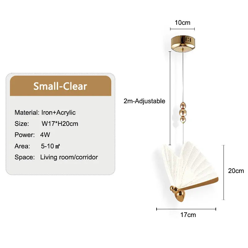 PAPILLUNE – Decoratieve metalen vlinderslinger
