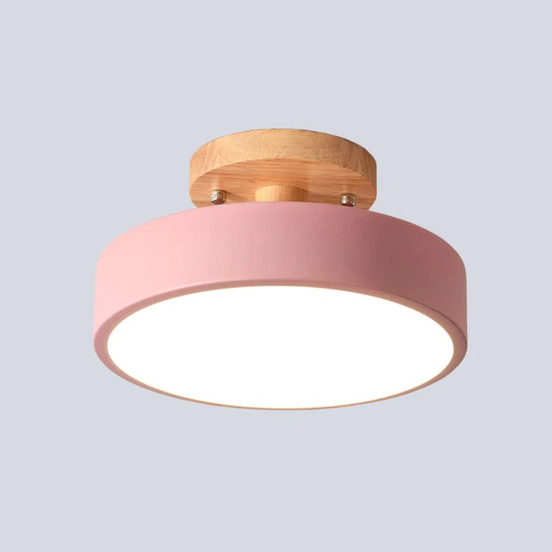Colora | Plafonnier LED Semi-Encastré aux Finitions Colorées