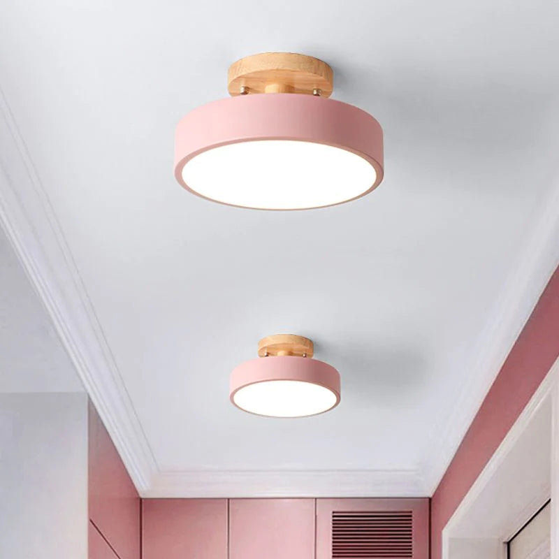 Colora | Plafonnier LED Semi-Encastré aux Finitions Colorées