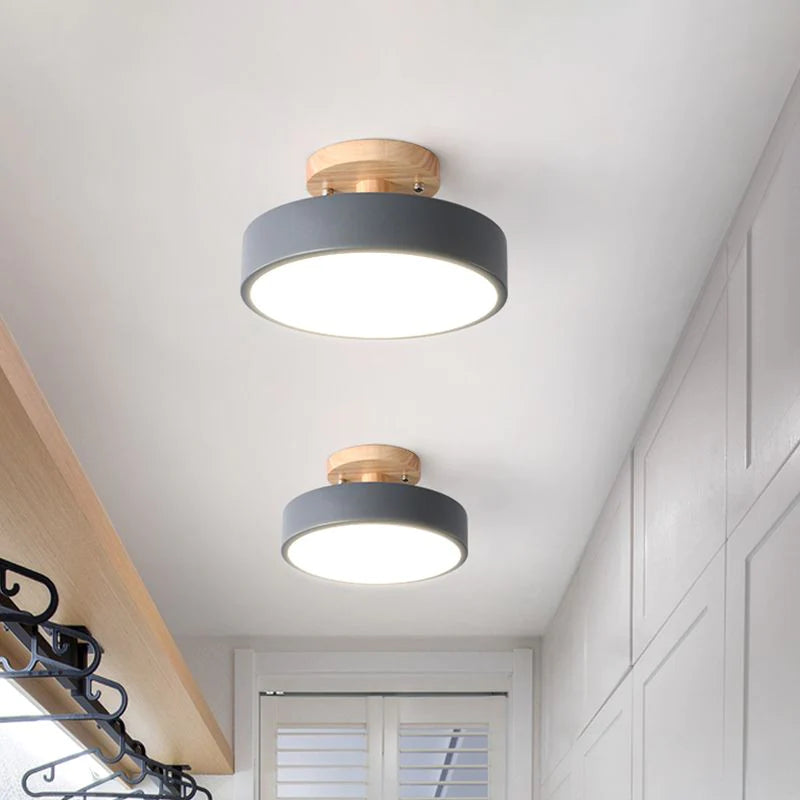 Colora | Plafonnier LED Semi-Encastré aux Finitions Colorées
