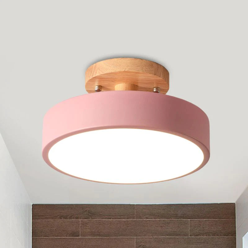 Colora | Plafonnier LED Semi-Encastré aux Finitions Colorées
