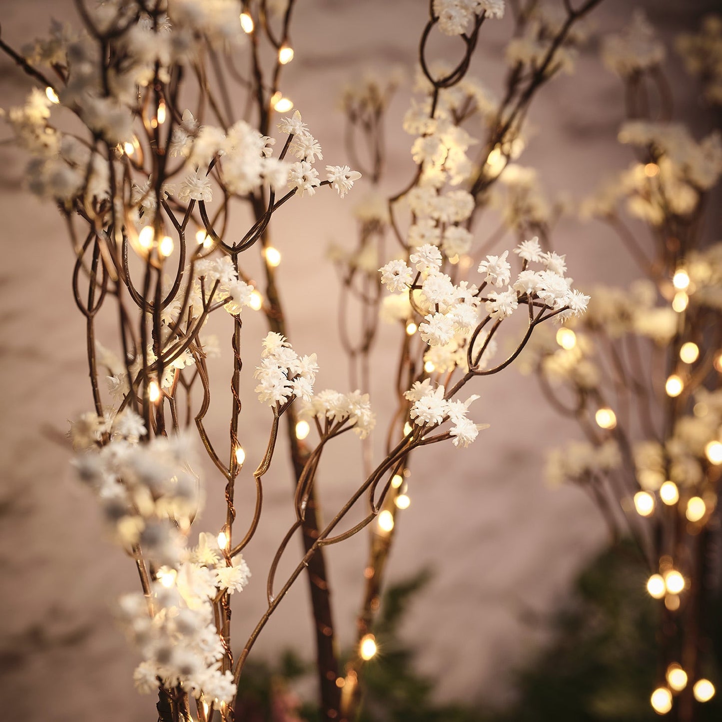 BLOSSERA TWIGS – Set van lichtgevende takken met witte bloemen