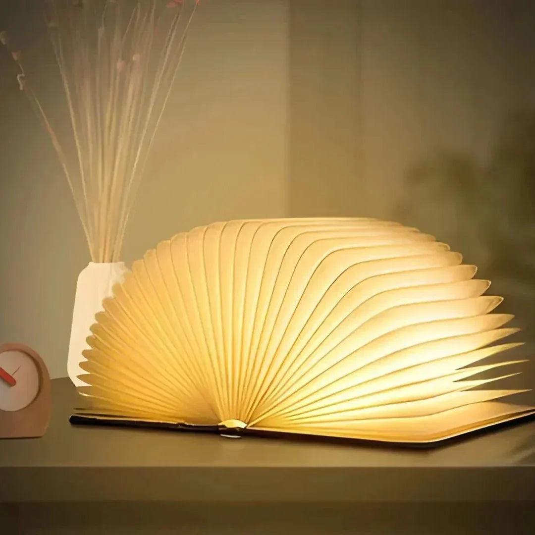LivreLumière – Oplaadbare LED-lamp in de vorm van een boek
